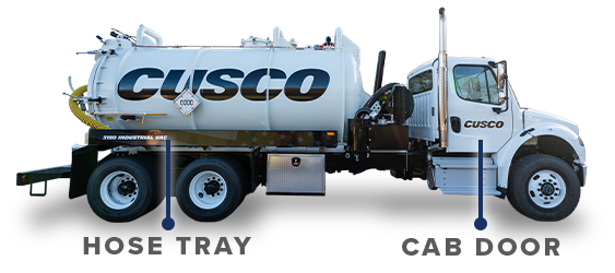 Cusco Branding Example Truck Placements